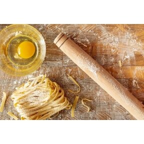 Itališki trispalviai makaronai Tagliatelle su kiaušiniais 500g