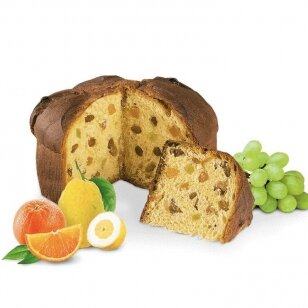 Itališkas tradicinis Loison Panettone pyragas 1000g