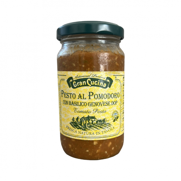 Pomidorų pesto padažas su baziliku Genovese DOP 180g