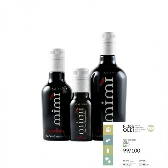 Naujo 2024 derliaus ypač tyras alyvuogių aliejus Mimi Premium Nocellara 500ml