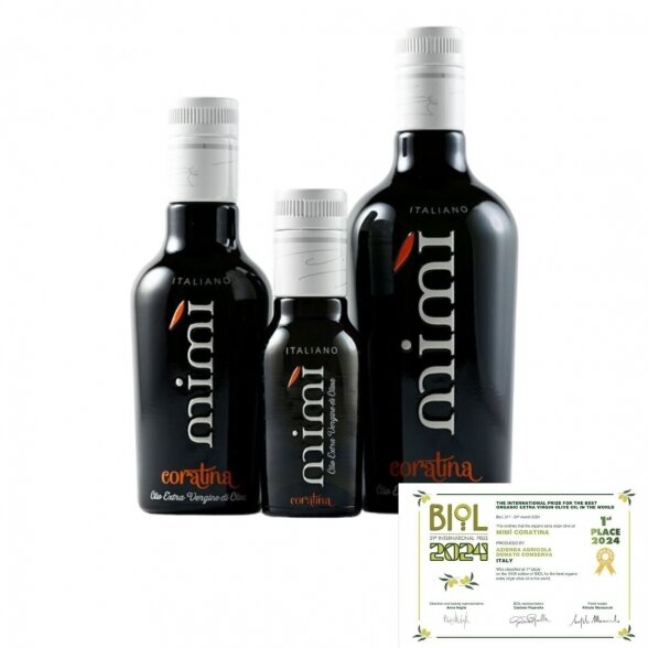 Ypač tyras alyvuogių aliejus Mimi Premium Coratina 500ml